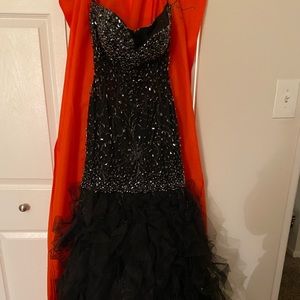 Strapless Corset Prom Dress